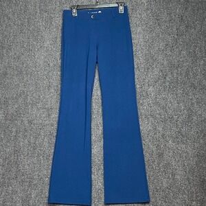 Betabrand Women's Blue Dress Yoga Pants Small Long Stretch Bootcut‎ Pull on